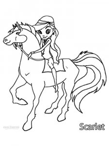 Horseland coloring page 3 - Free printable