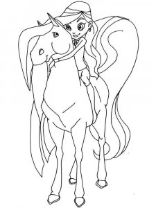 Horseland coloring page 6 - Free printable