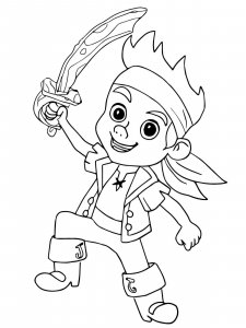 Jake and the Never Land Pirates coloring page 24 - Free printable