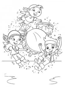 Jake and the Never Land Pirates coloring page 28 - Free printable