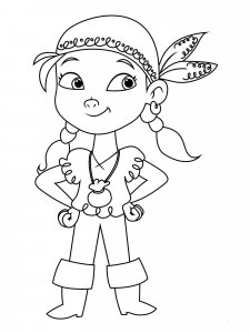 Jake and the Never Land Pirates coloring page 29 - Free printable