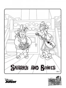 Jake and the Never Land Pirates coloring page 1 - Free printable