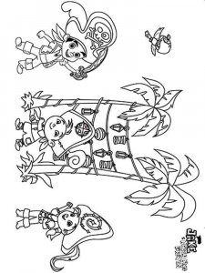 Jake and the Never Land Pirates coloring page 11 - Free printable
