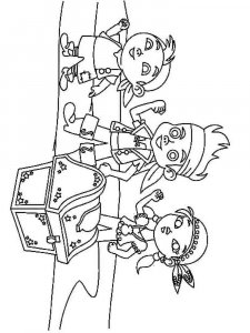 Jake and the Never Land Pirates coloring page 12 - Free printable