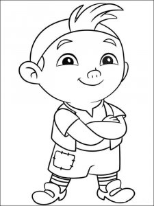 Jake and the Never Land Pirates coloring page 13 - Free printable