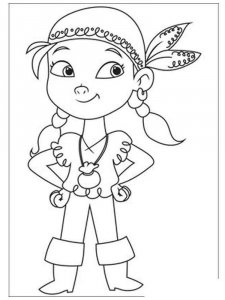 Jake and the Never Land Pirates coloring page 14 - Free printable