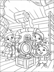 Jake and the Never Land Pirates coloring page 15 - Free printable