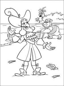 Jake and the Never Land Pirates coloring page 16 - Free printable