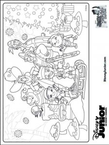Jake and the Never Land Pirates coloring page 2 - Free printable