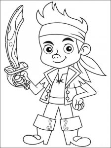 Jake and the Never Land Pirates coloring page 21 - Free printable