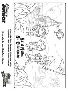 Jake and the Never Land Pirates coloring page 4 - Free printable