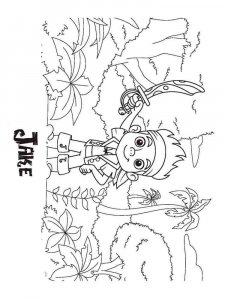 Jake and the Never Land Pirates coloring page 6 - Free printable