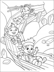 Jake and the Never Land Pirates coloring page 7 - Free printable