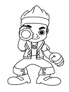 Jake and the Never Land Pirates coloring page 9 - Free printable