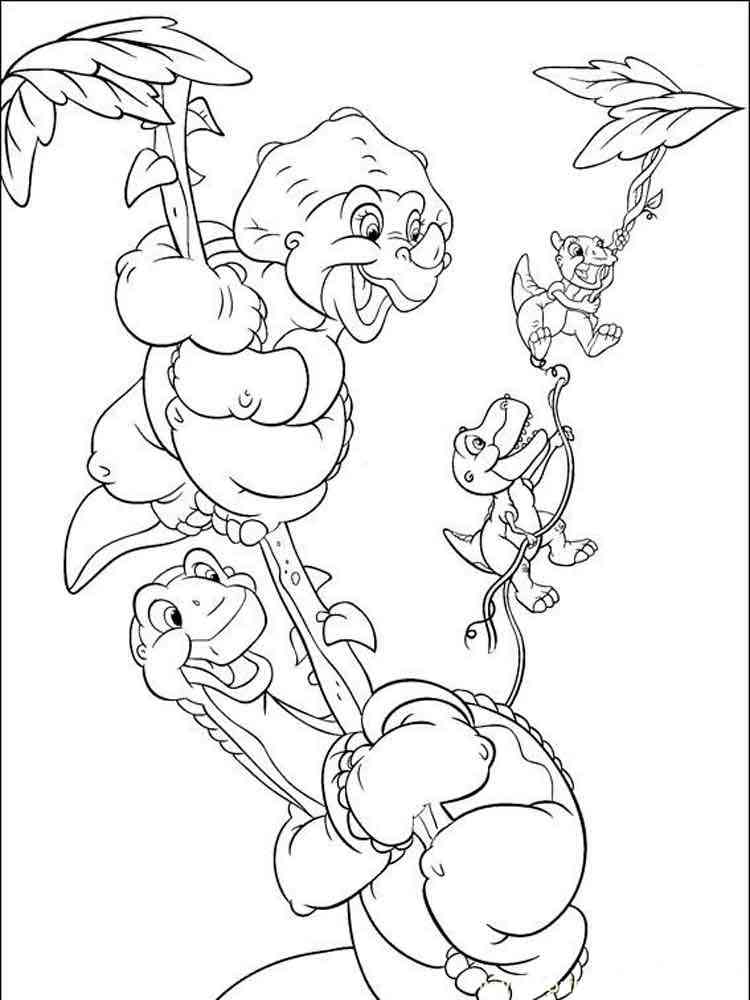 Download Land Before Time coloring pages. Free Printable Land Before Time coloring pages.