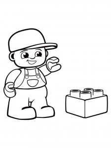 Lego coloring page 60 - Free printable
