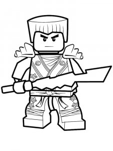 Lego coloring page 67 - Free printable