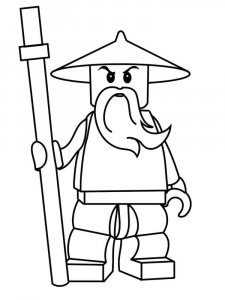 Lego coloring page 72 - Free printable