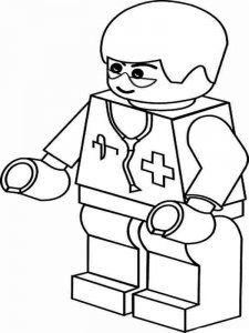 Lego coloring page 10 - Free printable