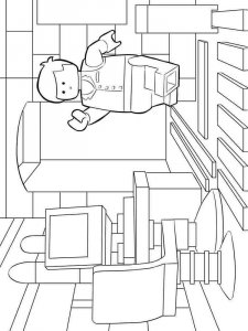 Lego coloring page 11 - Free printable