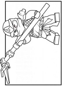 Lego coloring page 25 - Free printable