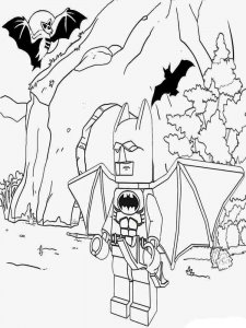 Lego coloring page 4 - Free printable