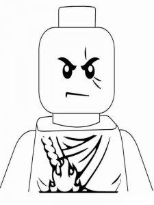 Lego coloring page 6 - Free printable