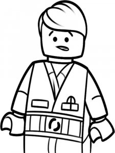 Lego coloring page 8 - Free printable