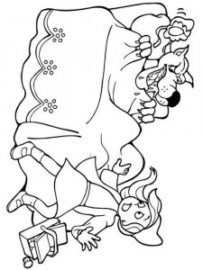 Little Red Riding Hood coloring page 13 - Free printable