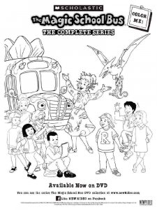 The Magic School Bus coloring page 12 - Free printable