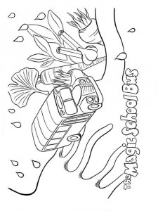 The Magic School Bus coloring page 9 - Free printable