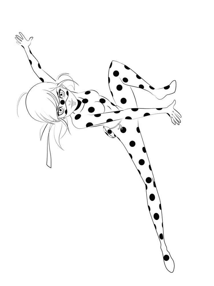 Miraculous Tales of Ladybug  and Cat  Noir  coloring  pages 