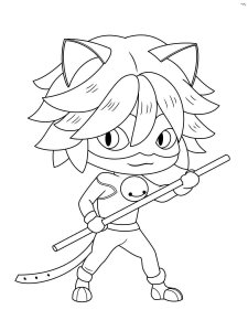 Miraculous: Tales of Ladybug & Cat Noir coloring page 50 - Free printable