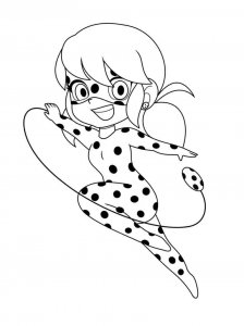 Miraculous: Tales of Ladybug & Cat Noir coloring page 52 - Free printable