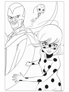 Miraculous: Tales of Ladybug & Cat Noir coloring page 16 - Free printable