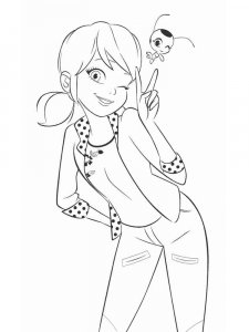 Miraculous: Tales of Ladybug & Cat Noir coloring page 28 - Free printable
