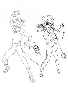 Miraculous: Tales of Ladybug & Cat Noir coloring page 30 - Free printable