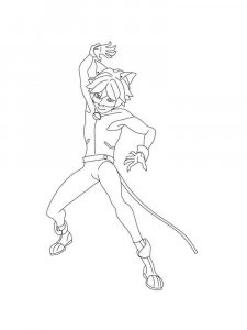 Miraculous: Tales of Ladybug & Cat Noir coloring page 39 - Free printable