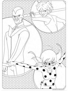 Miraculous: Tales of Ladybug & Cat Noir coloring page 42 - Free printable