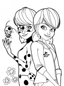 Miraculous: Tales of Ladybug & Cat Noir coloring page 43 - Free printable