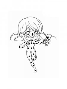 Miraculous: Tales of Ladybug & Cat Noir coloring page 44 - Free printable