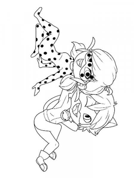 Miraculous: Tales of Ladybug and Cat Noir coloring pages