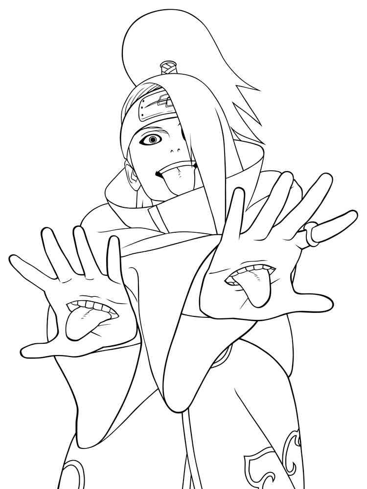 Download Naruto coloring pages. Free Printable Naruto coloring pages.