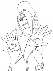 Naruto coloring page 33 - Free printable