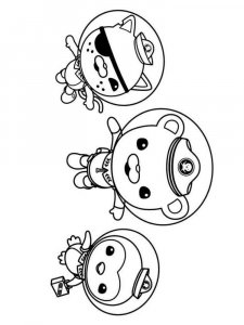 Octonauts coloring page 34 - Free printable