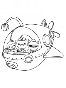 Octonauts coloring page 20 - Free printable