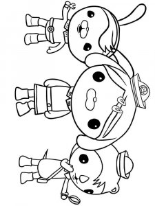 Octonauts coloring page 21 - Free printable