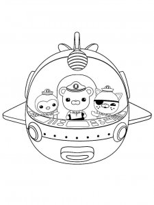 Octonauts coloring page 24 - Free printable