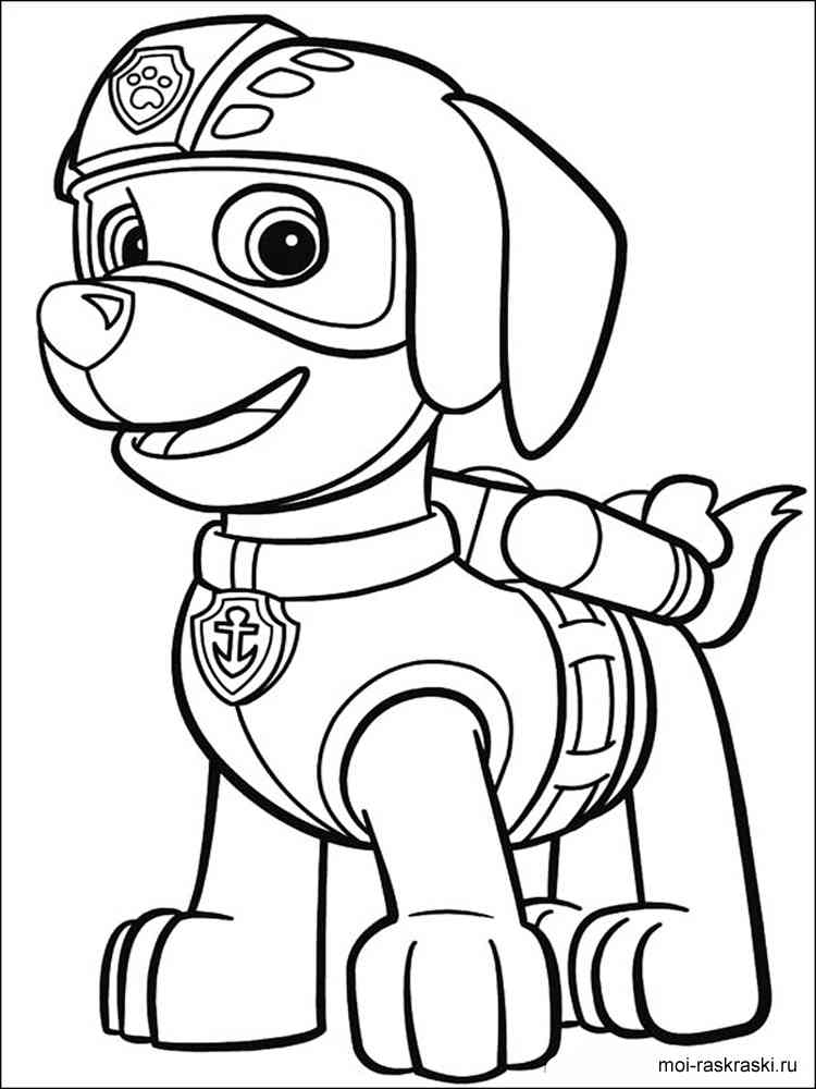 Paw Patrol coloring pages. Free Printable Paw Patrol coloring pages.