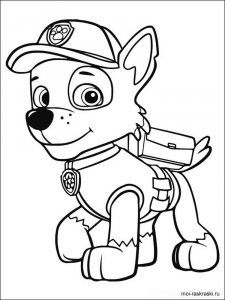 PAW Patrol coloring page 2 - Free printable